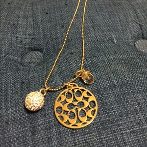 SOLD Coach necklace very cute !